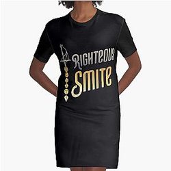Righteous Paladin Graphic T-Shirt 
 Dress