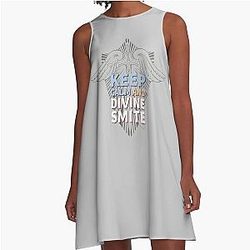 Dungeons and Dragon Paladin Smite A-Line Dress