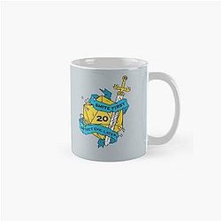 Tabletop RPG Paladin Smite First Detect Evil Later Classic Mug