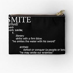 Smite Definition Zipper Pouch