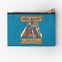 Tabletop RPG Paladin Smite Detect Evil Zipper Pouch