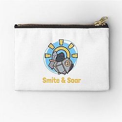 Smite Soar Pigeon Paladin Class Zipper Pouch