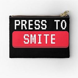 Press to Smite Zipper Pouch