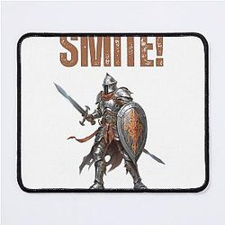 Divine Paladin and Shield Mouse Pad