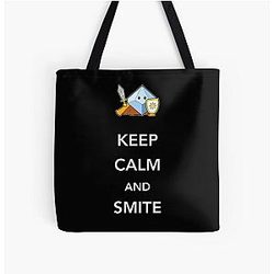 Paladin Keep calm and Smite All Over Print Tote Bag