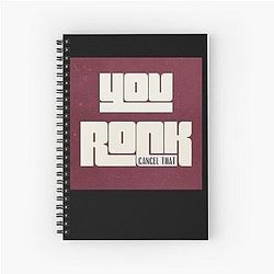 SMITE You! Cancel That! Spiral Notebook