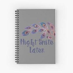 Might Smite Later Hera Spiral Notebook