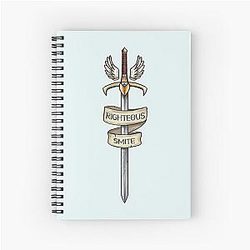 Paladin Righteous Spiral Notebook