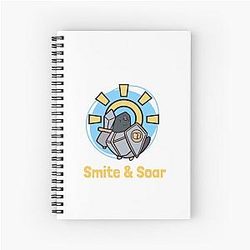 Smite Soar Pigeon Paladin Class Spiral Notebook
