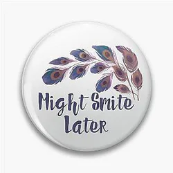 Might Smite Hera Peacock Pin