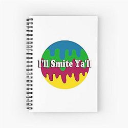 I'll Smite You Spiral Notebook