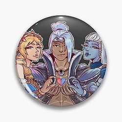 Smite Tsukuyomi Harem Sticker Pin