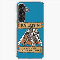 Tabletop RPG Paladin Smite First Detect Evil Samsung Galaxy Soft Case