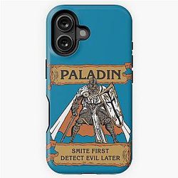 Tabletop RPG Paladin Smite Detect Evil Later iPhone Tough Case