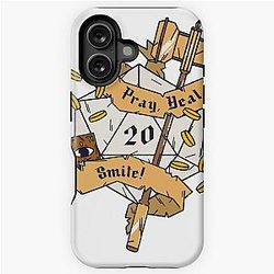 Pray Heal Smite Tabletop RPG iPhone Tough Case
