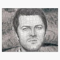 Castiel Smite Angel Jigsaw Puzzle