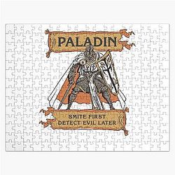 Funny Gifts Tabletop Paladin Smite Idea For Fans Jigsaw Puzzle