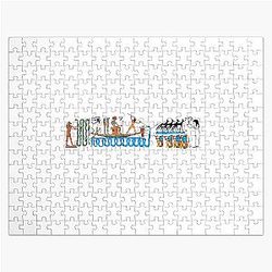 Seth smites Apep on the boat Ra Jigsaw Puzzle