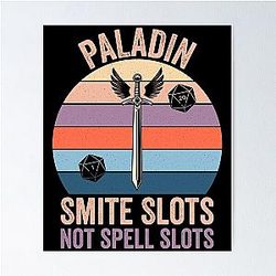 Paladin Smite Slots Poster