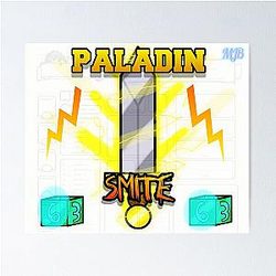Paladin Smite Poster