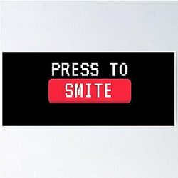 Press to Smite Poster