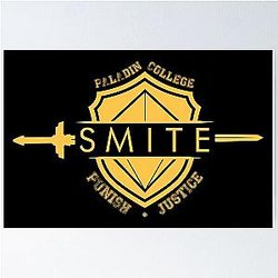 Smite Paladin College Poster