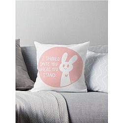 Ready to Smite Bunny Pillow