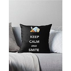 Paladin - Keep calm and smite Throw Pillow