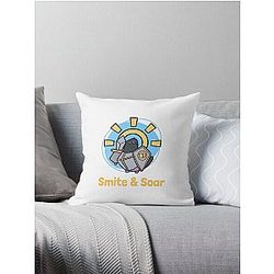 Smite & Soar Pigeon Paladin Class Throw Pillow 

after correction
Smite and Pigeon Paladin Class Throw Pillow