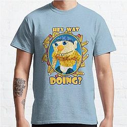 SML T-Shirts - SML Hey Wat Doing?? Classic T-Shirt RB1201