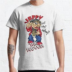SML T-Shirts - Jeffy the Rapper Funny SML Character Classic T-Shirt RB1201