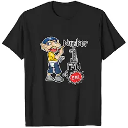 #1 Fan - Funny Character PTTT1108  SML T-Shirts