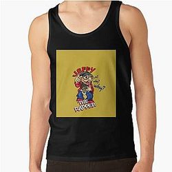 SML Tank Tops - Jeffy the Rapper Funny SML Character Sleeveless Top Tank Top RB1201