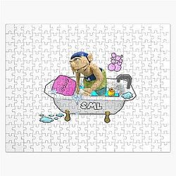 SML Puzzles - Jeffys Bathtime! SML Supermariologan TShirt   Jigsaw Puzzle RB1201