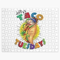 SML Puzzles - Jeffy Taco Tuesdays - Funny SML Character   Jigsaw Puzzle RB1201