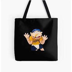 SML Bags - Best Selling - SML Jeffy Merchandise All Over Print Tote Bag RB1201