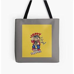 SML Bags - Jeffy the Rapper Funny SML Character Sleeveless Top All Over Print Tote Bag RB1201