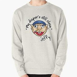 SML Sweatshirts - Jeffy My Diaper_s Still Clean - SML    Pullover Sweatshirt RB1201