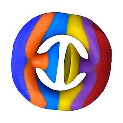 New Rainbow Snapper Fidget Toy for Stress Relief