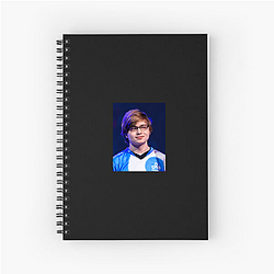 Sneakylol The Sleepy Streamer Tee Sneakylol Notebook