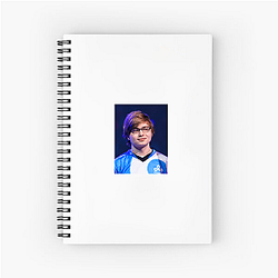 Sneakylol The Sleepy Streamer Tee Sneakylol Notebook