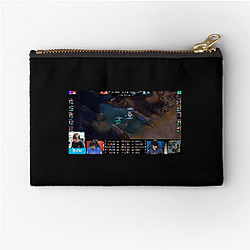 Sneakylol Just Vibin' & Gaming Design Sneakylol Zipper Pouches