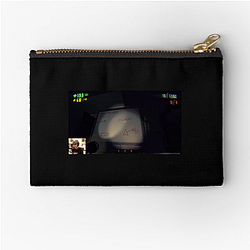 Sneakylol Unique Cat Ear Headphone Motif Sneakylol Zipper Pouches