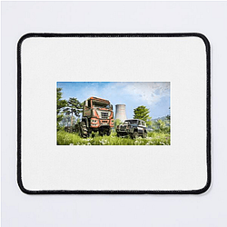Snow Runner Fall Snow Runner Mouse Pads
