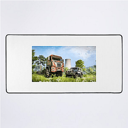 Snow Runner Fall Snow Runner Mouse Pads