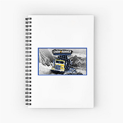 Snow Runner Fit Snow Runner Notizbuch