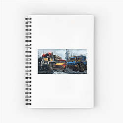 Snow Runner Capsule Snow Runner Notebook