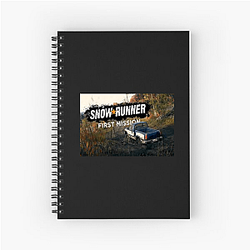 Snow Runner Line Snow Runner Notebook