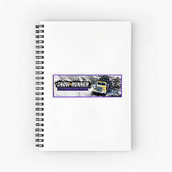 Snow Runner Merce Snow Runner Notebook