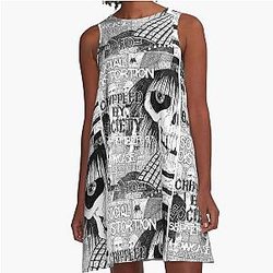Social Distortion A-Line Dress